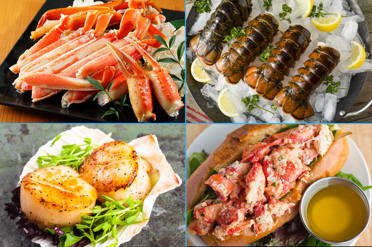Atlantic Shellfish Seafood Sampler Coldwater Harvest