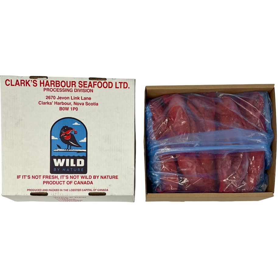 10lb box - 1lb each, Whole Cooked Lobsters, Clark's Harbour Nova