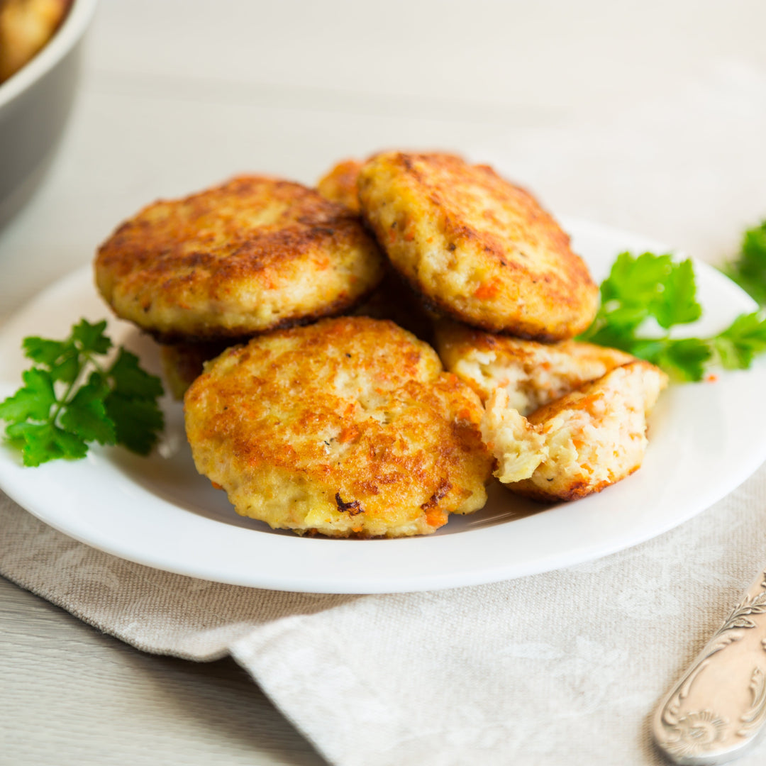 4 pack (12oz), Cod and Haddock Fish Cakes – Coldwater Harvest
